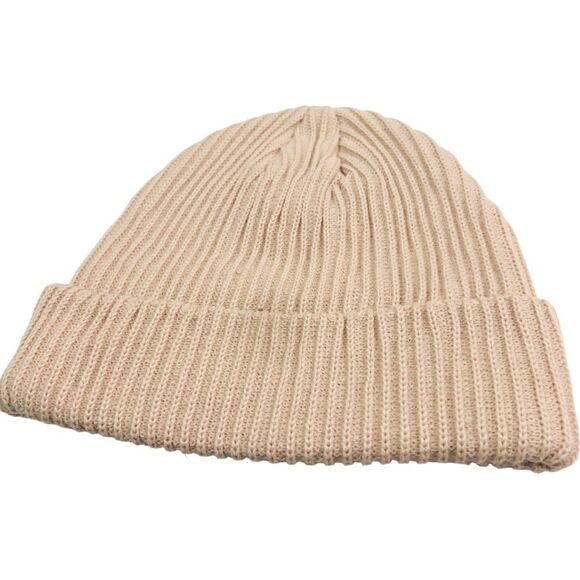 NEW NYC Tan Knitted Hat Beanie - Picture 3 of 5
